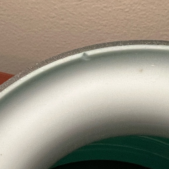 Antique Vintage Emerald Green White Cased Glass Student Lamp Shade - Picture 7 of 10